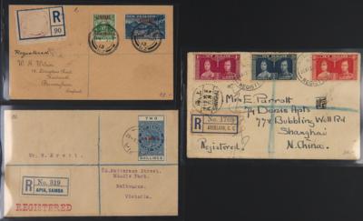 Poststück/Briefstück - Partie Poststücke - Známky a pohlednice