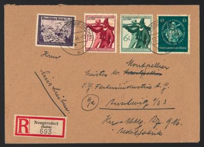 Poststück - D.Reich - Rekobrief aus - Briefmarken