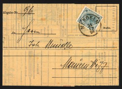 Poststück - Liechtenstein-Vorläufer - Briefmarken