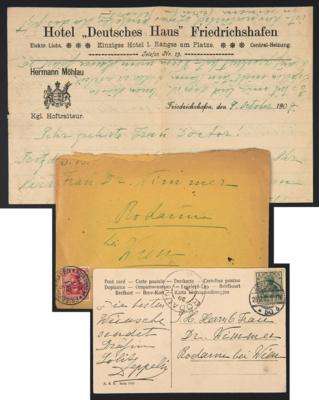 Poststück - Zeppelin 1907: Brief der - Briefmarken