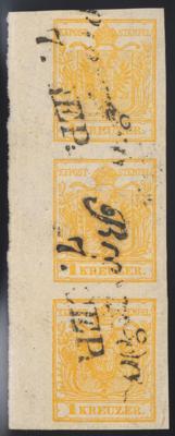 .gestempelt - Österr. Ausg. 1850 - Nr. 1HIII - Briefmarken