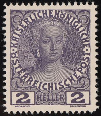 ** - Österr. 1908 - 2 Heller Jubiläumsausg. als - Briefmarken