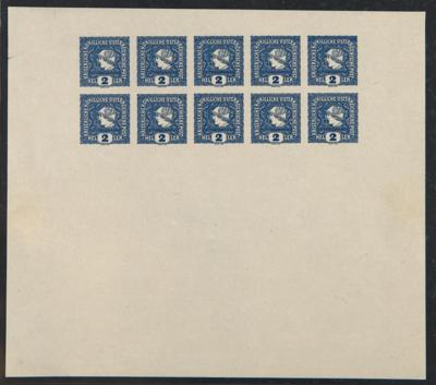 ** - Österr. 1916 - 2 Heller Zeitungsmarke - Stamps and postcards