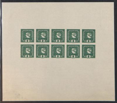 ** - Österr. 1916 - 2 Heller Zeitungsmarke - Briefmarken