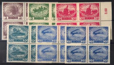 ** - Österr. Nr. 180/83, - Stamps and postcards