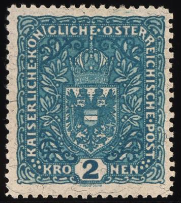 ** - Österr. Nr. 208aIIB hellblau (Breitformat Lz 11 1/2), - Briefmarken