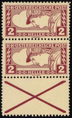 ** - Österr. Nr. 219C + 219CK (2Heller - Stamps and postcards