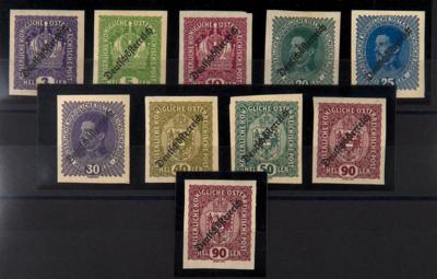 ** - Österr. Nr. 228U/29U, - Stamps and postcards