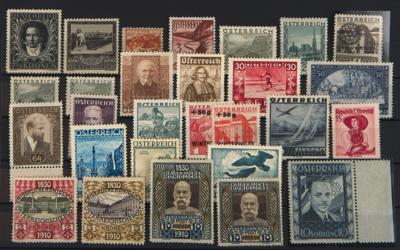 **/*/(*) - Sammlung Österr. ca. 1890/1959 u.a. mit Ausg. 1908, - Známky a pohlednice