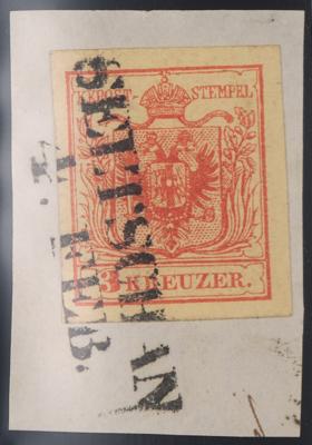 Briefstück - Österr. - Abstempelungen Ausg. 1850 - Böhmen, - Briefmarken