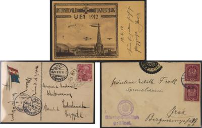 Poststück/Briefstück - Partie Poststücke Österr. Monarchie u.a. mit Rekopost, - Francobolli e cartoline