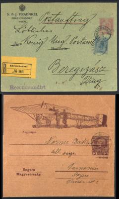 Poststück - Interess. Partie Privatganzsachen - Briefmarken