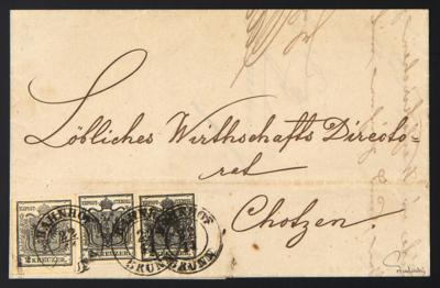 Poststück - Österr. Ausg. 1850 - Nr. 2HIb - Briefmarken
