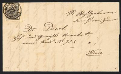 Poststück - Österr. Ausg. 1850 - Nr. 2M - Briefmarken