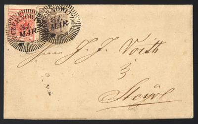 Poststück - Österr. Ausg. 1850 - Nr. 3H - Francobolli e cartoline