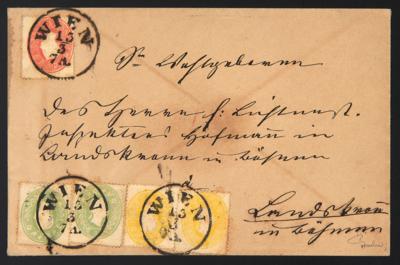 Poststück - Österr. Ausg. 1861 - Nr. 18a - Briefmarken