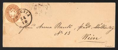 Poststück - Österr. Ausg. 1864 - Nr. 34 (15 Kreuzer) auf - Francobolli e cartoline