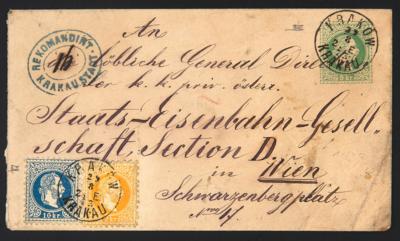 Poststück - Österr. Ausg. 1867 - 3 Kr. Ganzsachen - Stamps and postcards