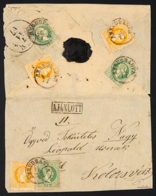 Poststück - Österr. Ausg. 1867 in - Briefmarken