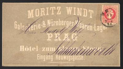 Poststück - Österr. Ausg. 1867 - Nr. 37I - Briefmarken