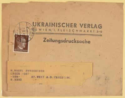 Poststück - Sammlung Flüchtlings/ Vertriebenenbelege - Stamps and postcards