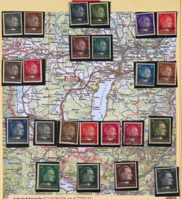 Poststück - Sammlung Privat/ Schwindelausg. Lokalausgaben Österreich 1945, - Briefmarken