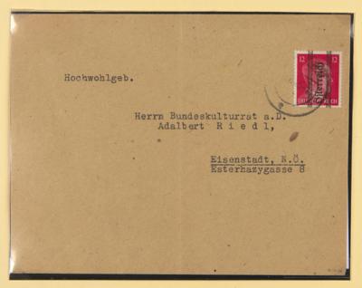 Poststück - Steiermark 3 saubere Kurierbriefe mit Grazer Aushilfsausgabe frankiert, - Známky a pohlednice