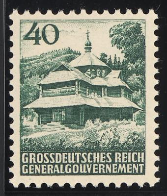 ** - Generalgouvernement Nr. IIIP1c - Stamps