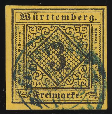 .gestempelt - altd. Staaten - Württemberg - Briefmarken