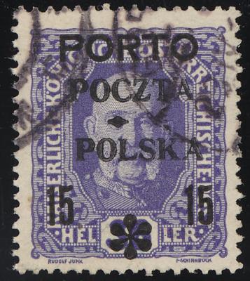 .gestempelt - Polen Porto Nr. 11, - Briefmarken