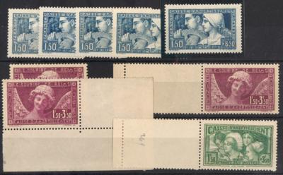 */**/gestempelt/(*) - Reichh. Lagerbestand Frankreich ca. 1849/1958, - Briefmarken