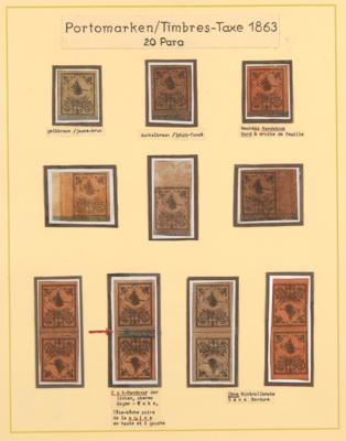 .gestempelt/* - Spezial - Sammlung Türkei - Portomarken Ausg. 1863 - 20 Para, - Briefmarken