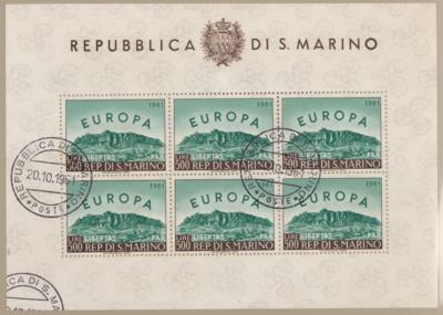 **/gestempelt - Umfangreiche Spezialsammlung "Europa" ab 1948, - Francobolli