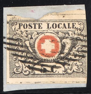 Briefstück - Schweiz - Bundespost Nr.2 - sogen. Waadt - Známky