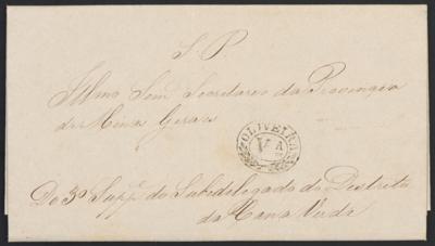 Poststück - Brasilien 1848 - Bundesstaat - Briefmarken