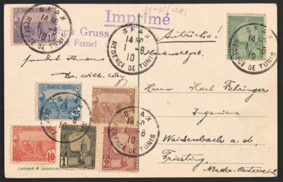 Poststück/Briefstück - Partie Poststücke Franz. Kolonien ab ca. 1910, - Známky