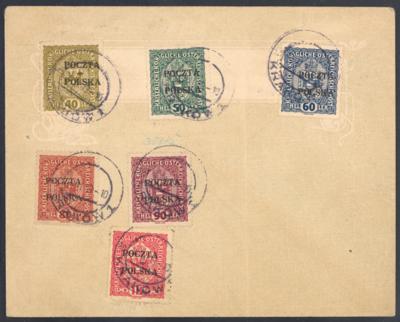 Poststück/Briefstück - Partie Poststücke u. AK Europa mit ein wenig Übersee, - Briefmarken