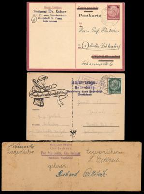 Poststück - Kinderlandverschickung ins Wartheland viel nach Berlin, - Briefmarken