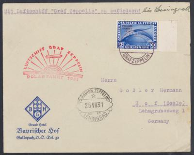 Poststück - Kl. Partie Flugpost D.Reich ab 1927, - Briefmarken