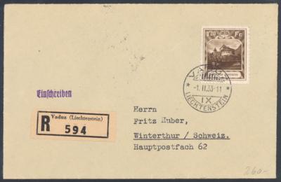 Poststück - Partie Poststücke Liechtenstein meist ab Ausg. 1912, - Známky