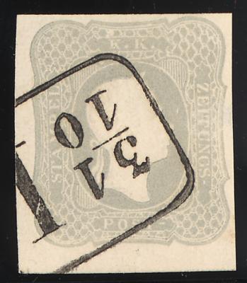 .gestempelt - Österr. Nr. 23a hellgrau - Briefmarken