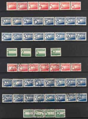 .gestempelt/**/* - Sammlung Portomarken Österr. ab Monarchie, - Stamps