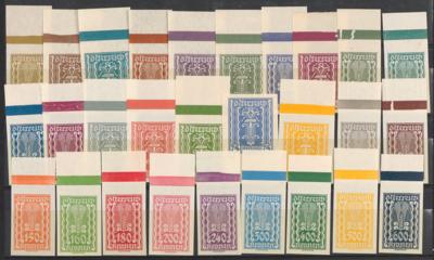 ** - Österr. 1922/25 - Freim. Ausg. "Landwirtschaft, - Briefmarken