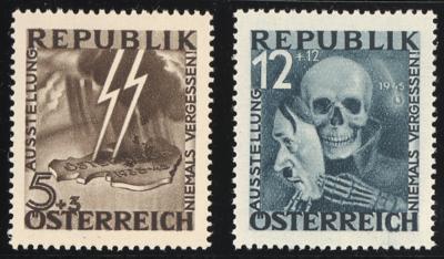 ** - österr. - BLITZ/TOTENKOPF, - Stamps