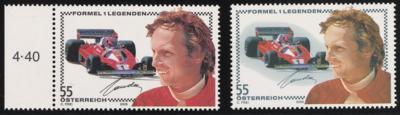 ** - Österr. Nr. (17) (NICHT VERAUSGABTER WERT "Formel 1 Legenden - NIKI LAUDA"aus 2005), - Stamps