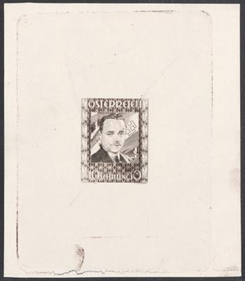 (*) - Österr. Nr. 588 PU II (10 S Dollfuß), - Briefmarken