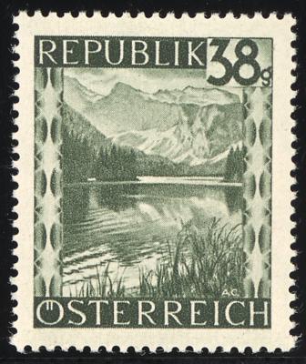 ** - Österr. Nr. 756c (STEINGRÜN), - Briefmarken