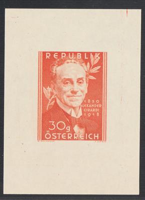 (*) - Österr. Nr. 975 PU IV (Girardi), - Stamps