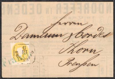 gestempelt/Briefstück/gestempelt - Spezialsammlung Ausg. 1860/61 mit Frankaturen sowie Abstempelungen und Entweretungen, - Briefmarken