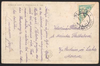 gestempelt - IGLAU - extreme Vielfalt an Belegen von Tschechosl. ab 1918 bis in die Protektoratszeit, - Stamps